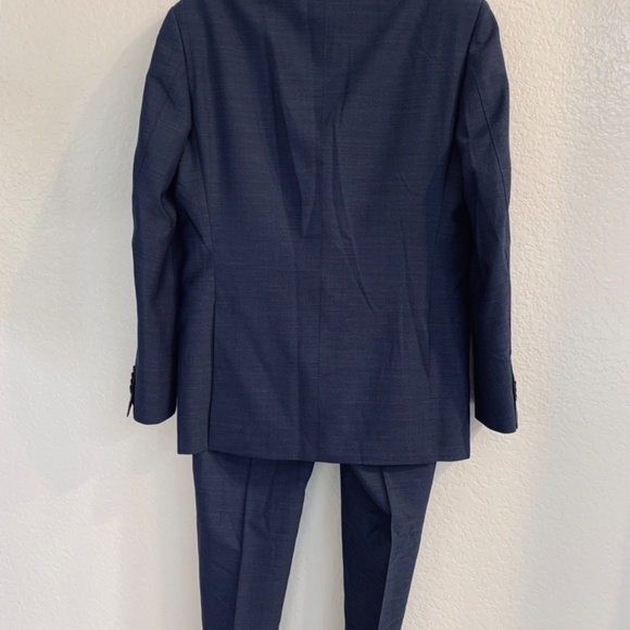 SUITSUPPLY Suit Mens 38R 33x29.5" Brescia Napoli Single Breasted Pure Wool Blue - Picture 9 of 16